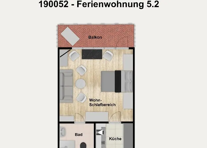 Апартаменты Haus Poseidon 52